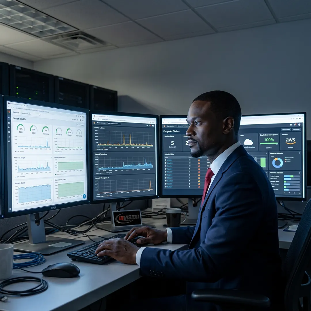 Managed IT infrastructure support for business systems