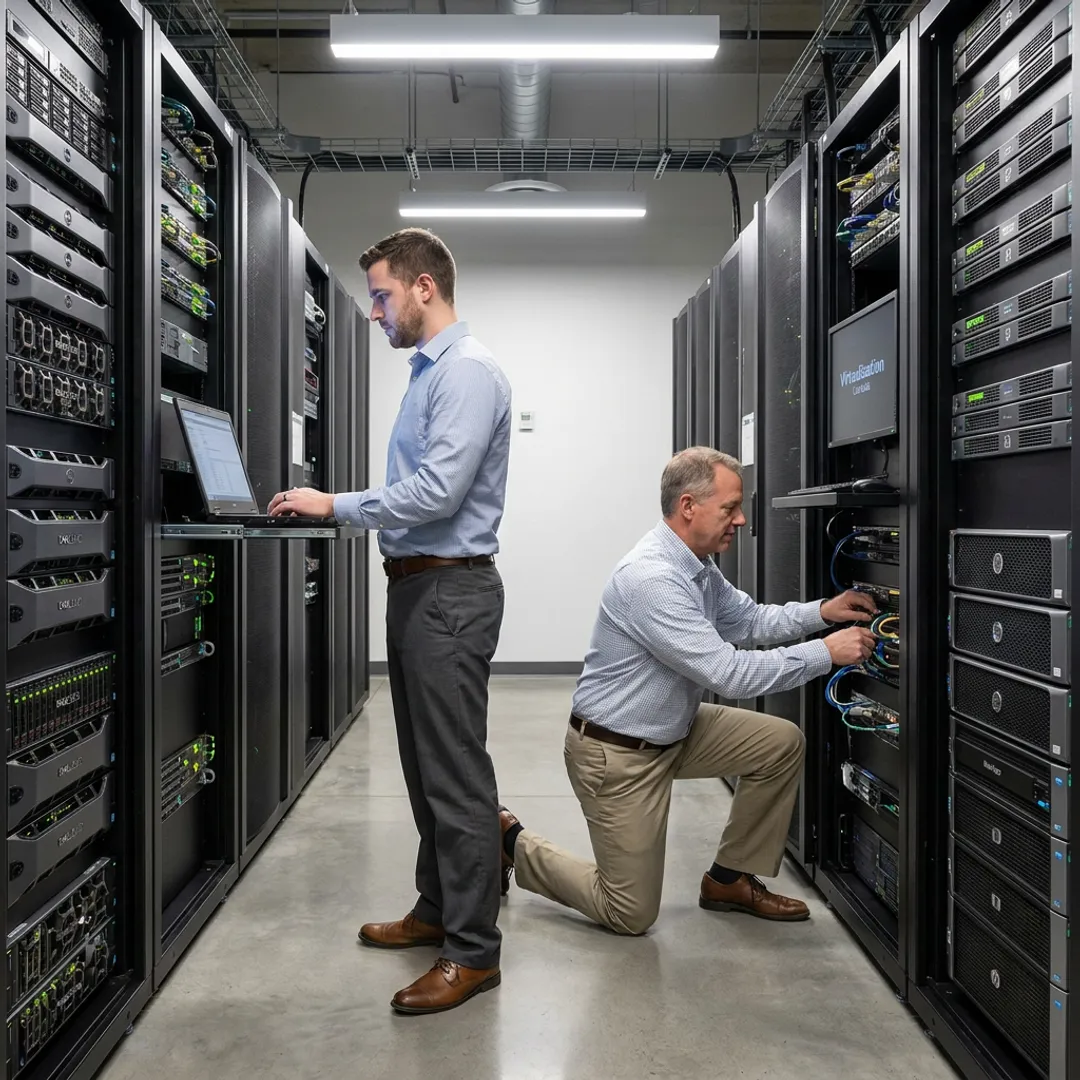 Healthcare server backup and recovery infrastructure