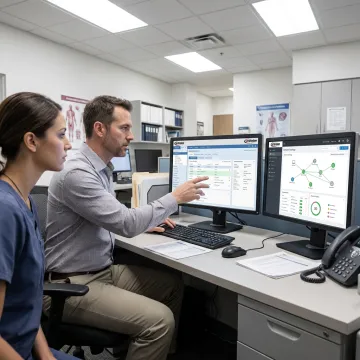 Healthcare IT consultant supporting a medical office