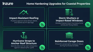 Four coastal home hardening upgrades that qualify for storm mitigation insurance discounts