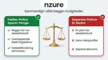 Joint versus separate home insurance cost comparison decision factors infographic