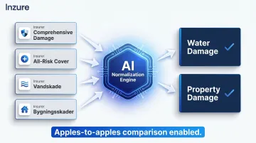 AI insurance terminology normalization process mapping inconsistent insurer language to standard categories
