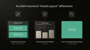 Strakserstatning immediate compensation payout comparison across Danish insurance providers