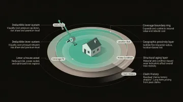 Static versus dynamic homeowners insurance cost factors comparison infographic