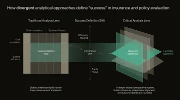 Traditional versus critical policy analysis key differences comparison infographic