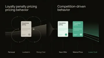 Loyal car insurance customer paying higher premium than new applicant side by side comparison