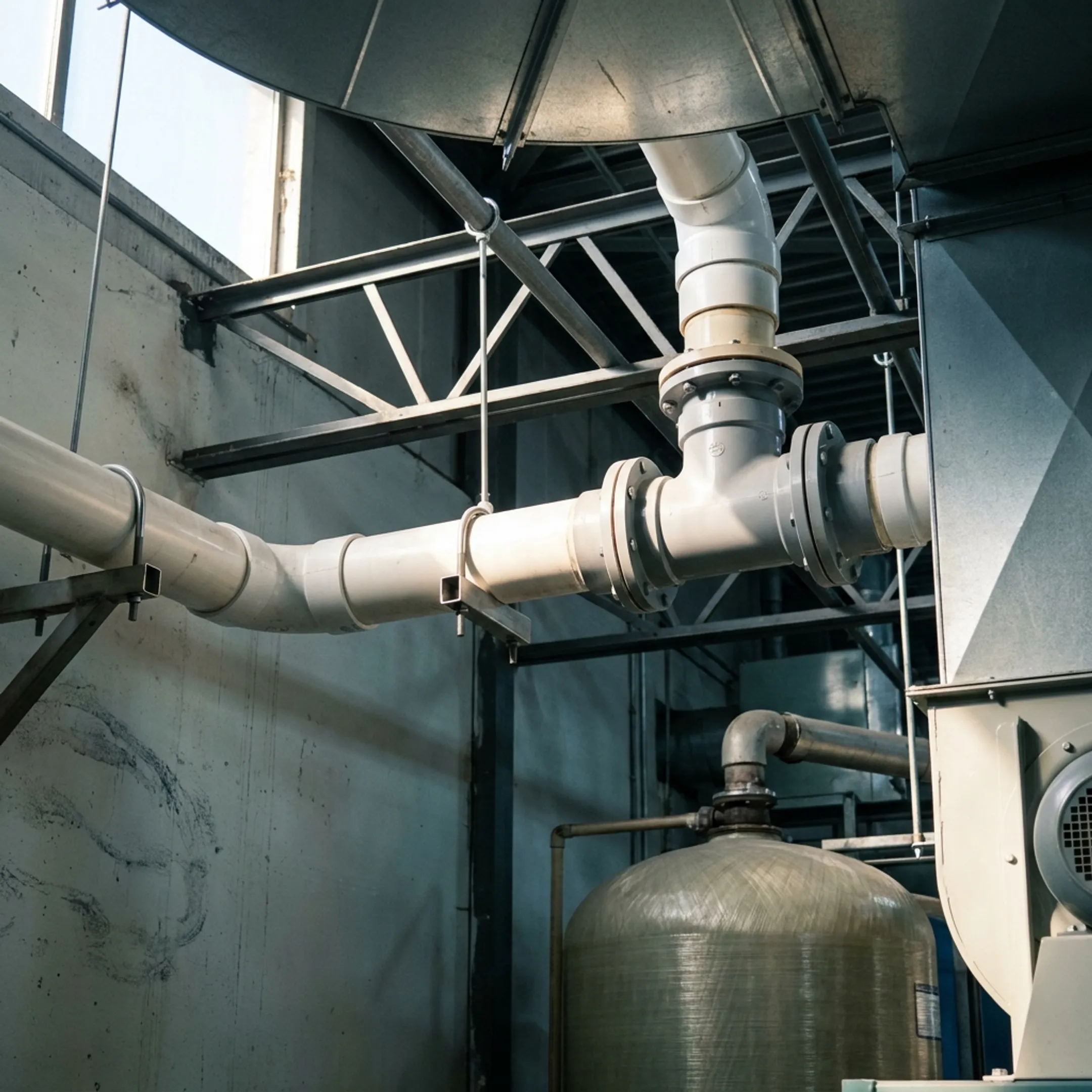 Chemical processing and plating plants