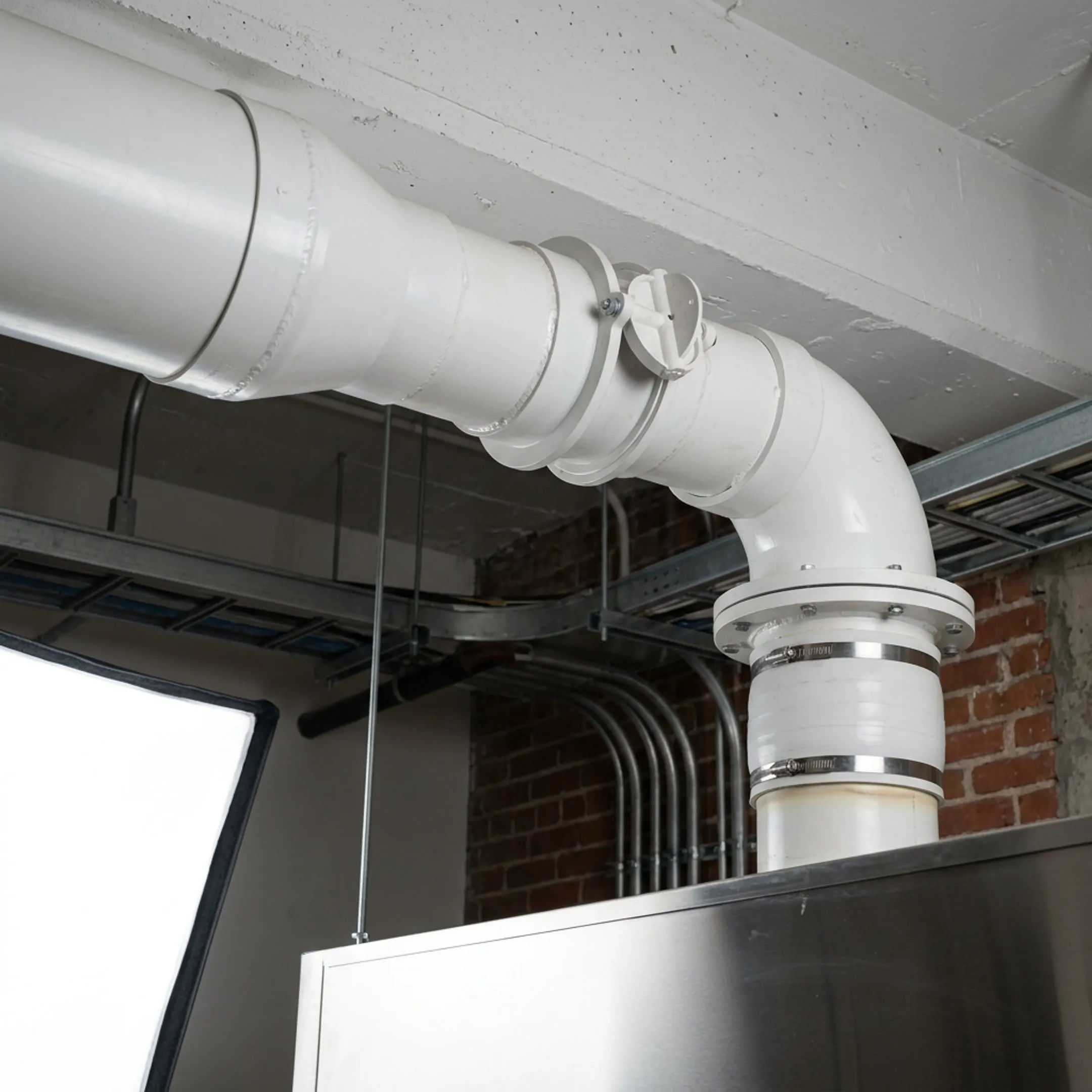 Laboratory fume hood exhaust system
