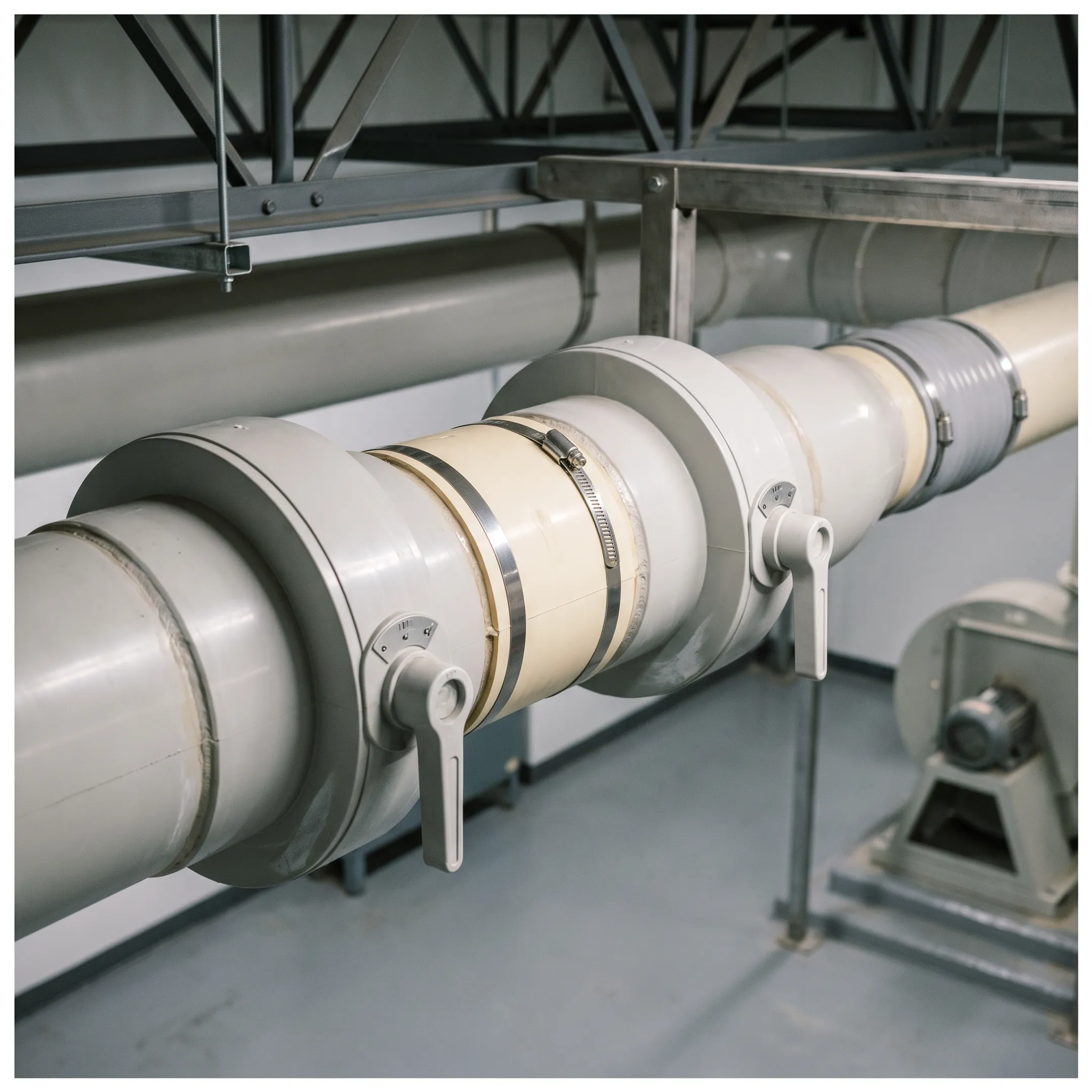 Industrial ventilation damper