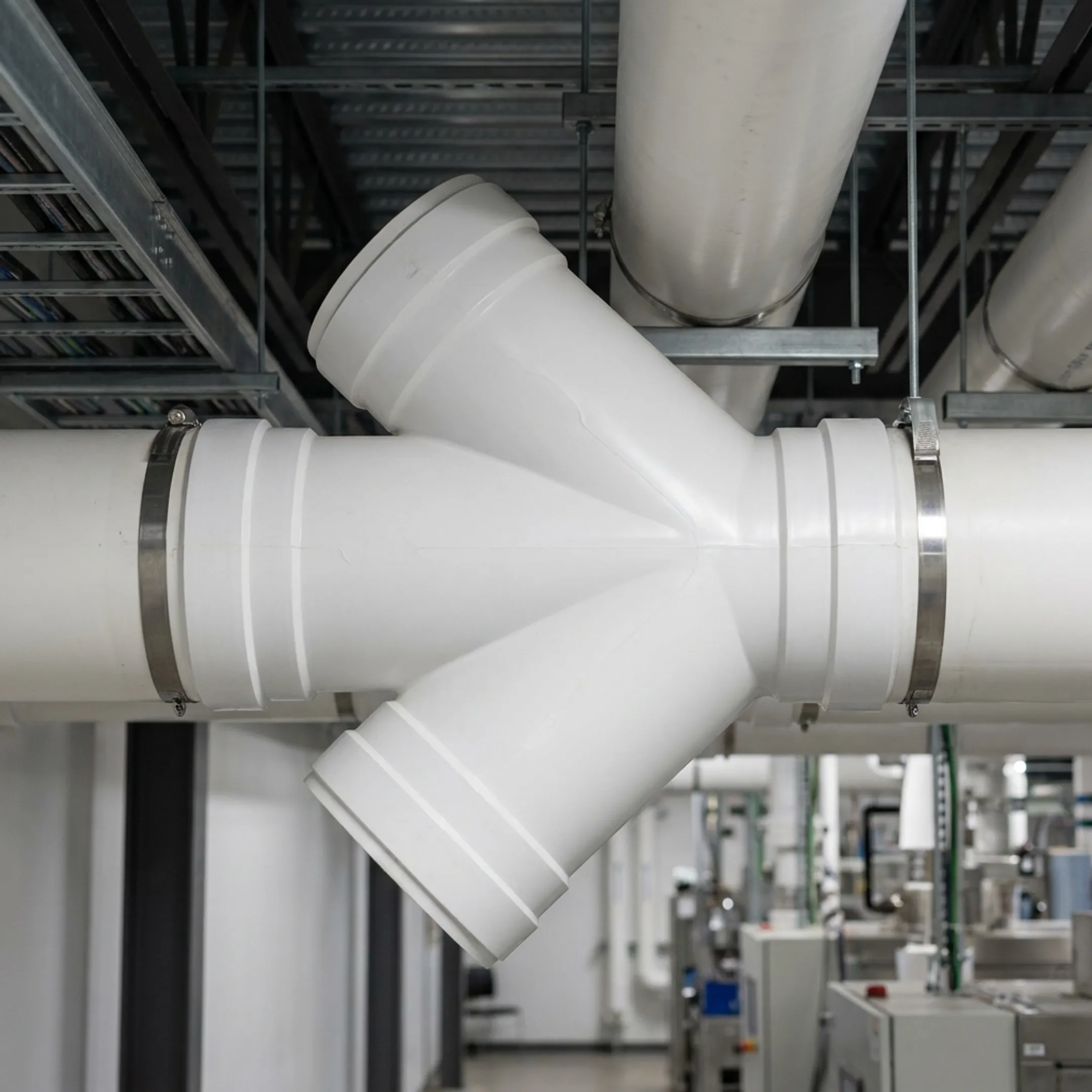 Semiconductor and electronics finishing line ventilation