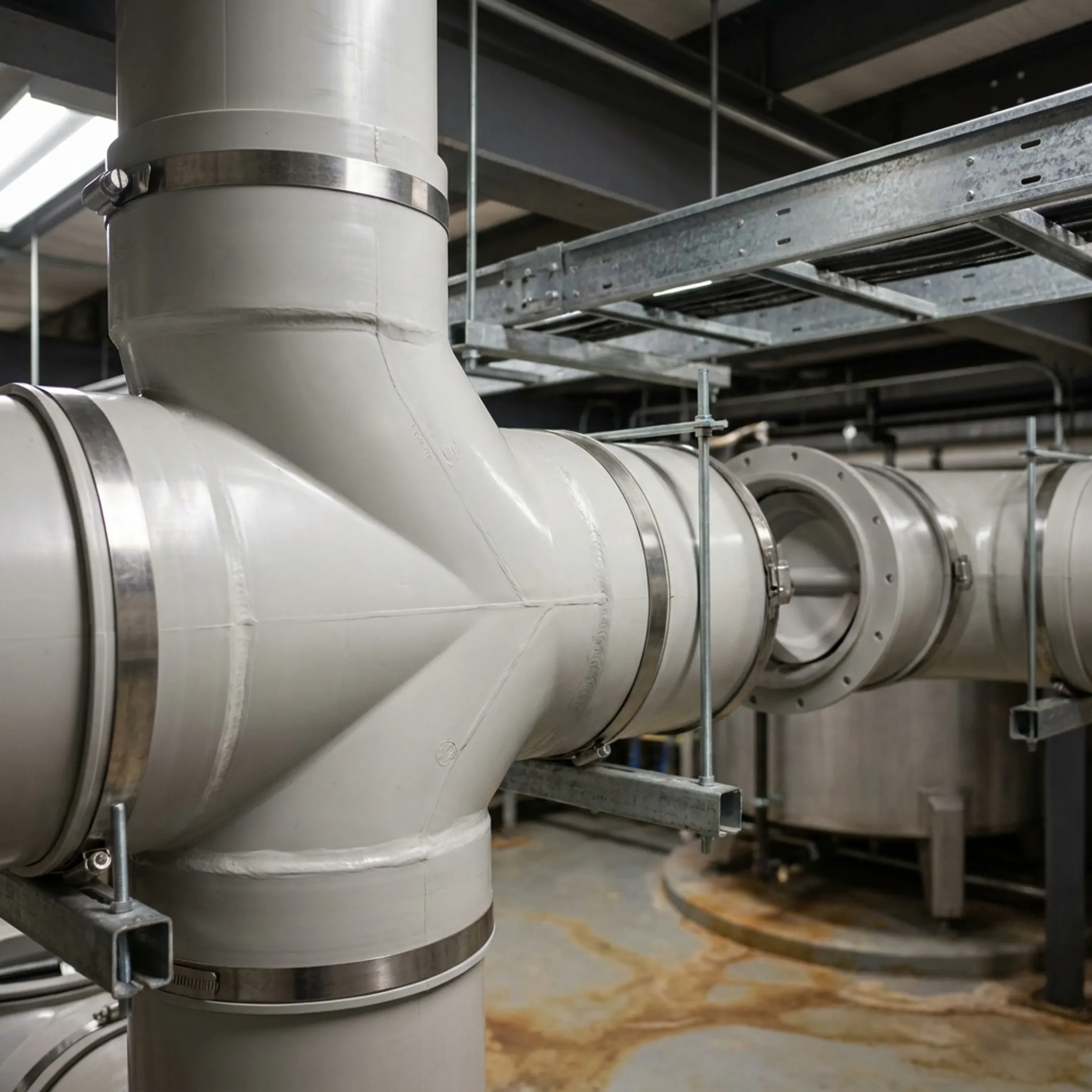 Wastewater treatment facility ventilation