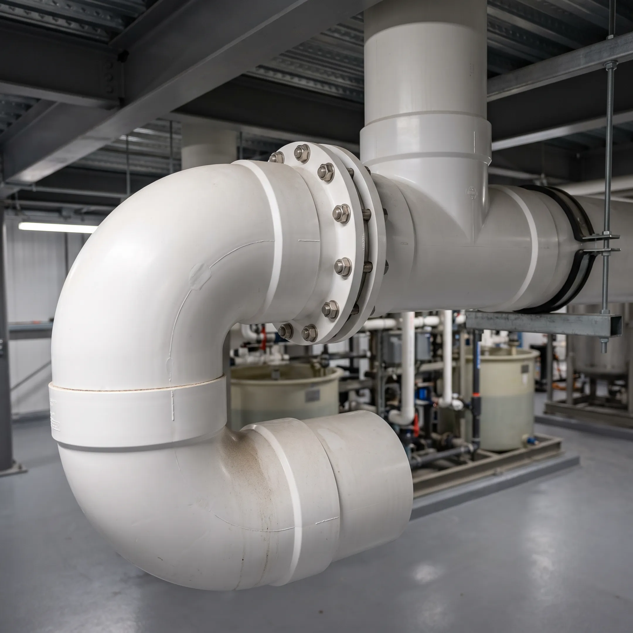 Chemical processing and plating plant ventilation