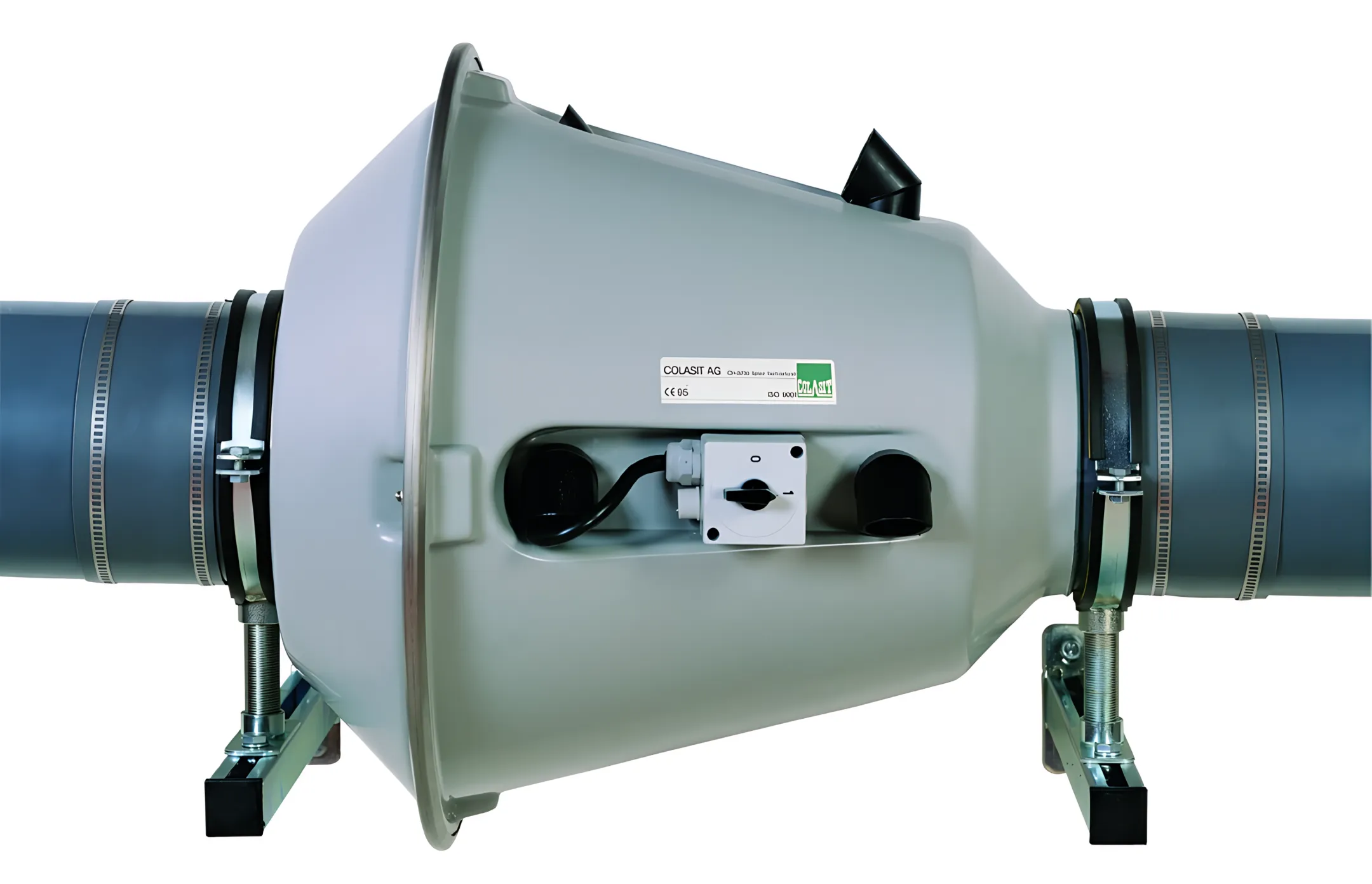 Chemical processing ventilation fan