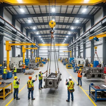 Heavy Machinery Moving & Rigging Services