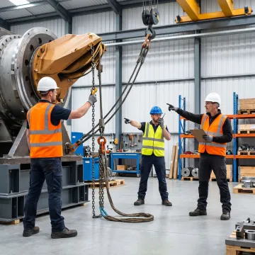 Heavy equipment relocation planning and execution