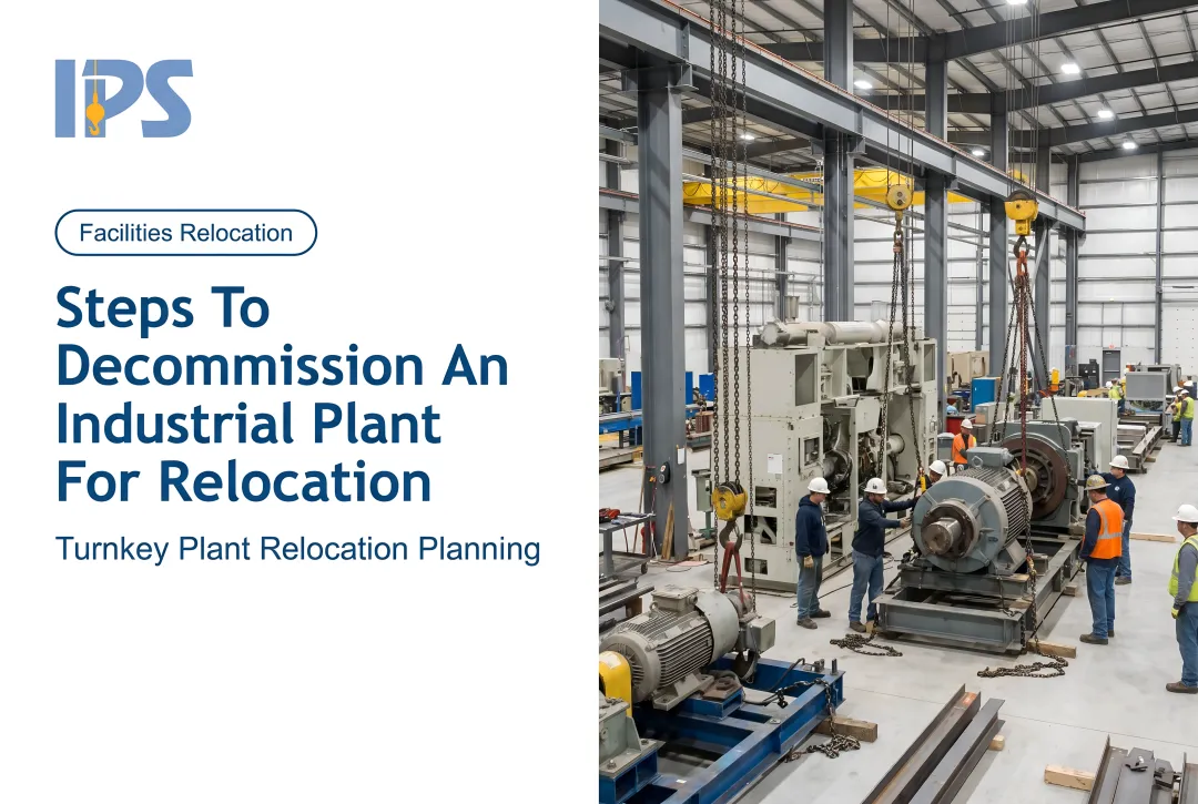 Steps to Decommission an Industrial Plant for Relocation