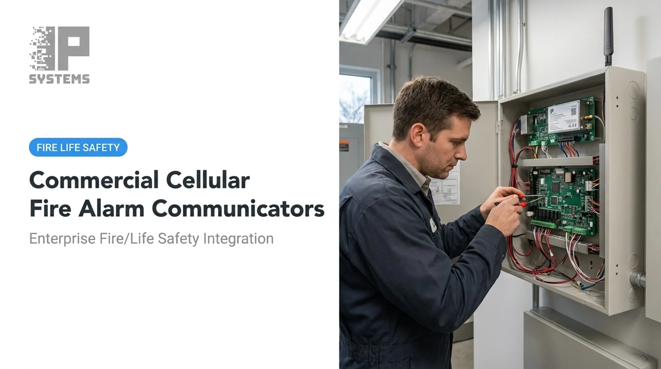 Commercial Cellular Fire Alarm Communicators