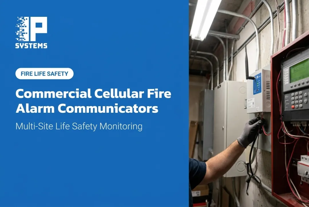 Commercial Cellular Fire Alarm Communicators