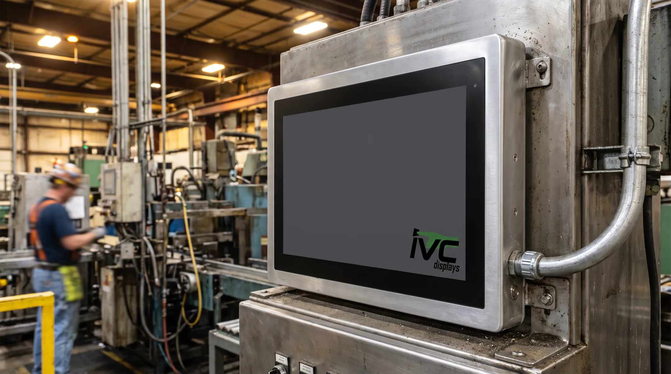 Sealed fanless industrial panel PC rated for extreme temperature environments
