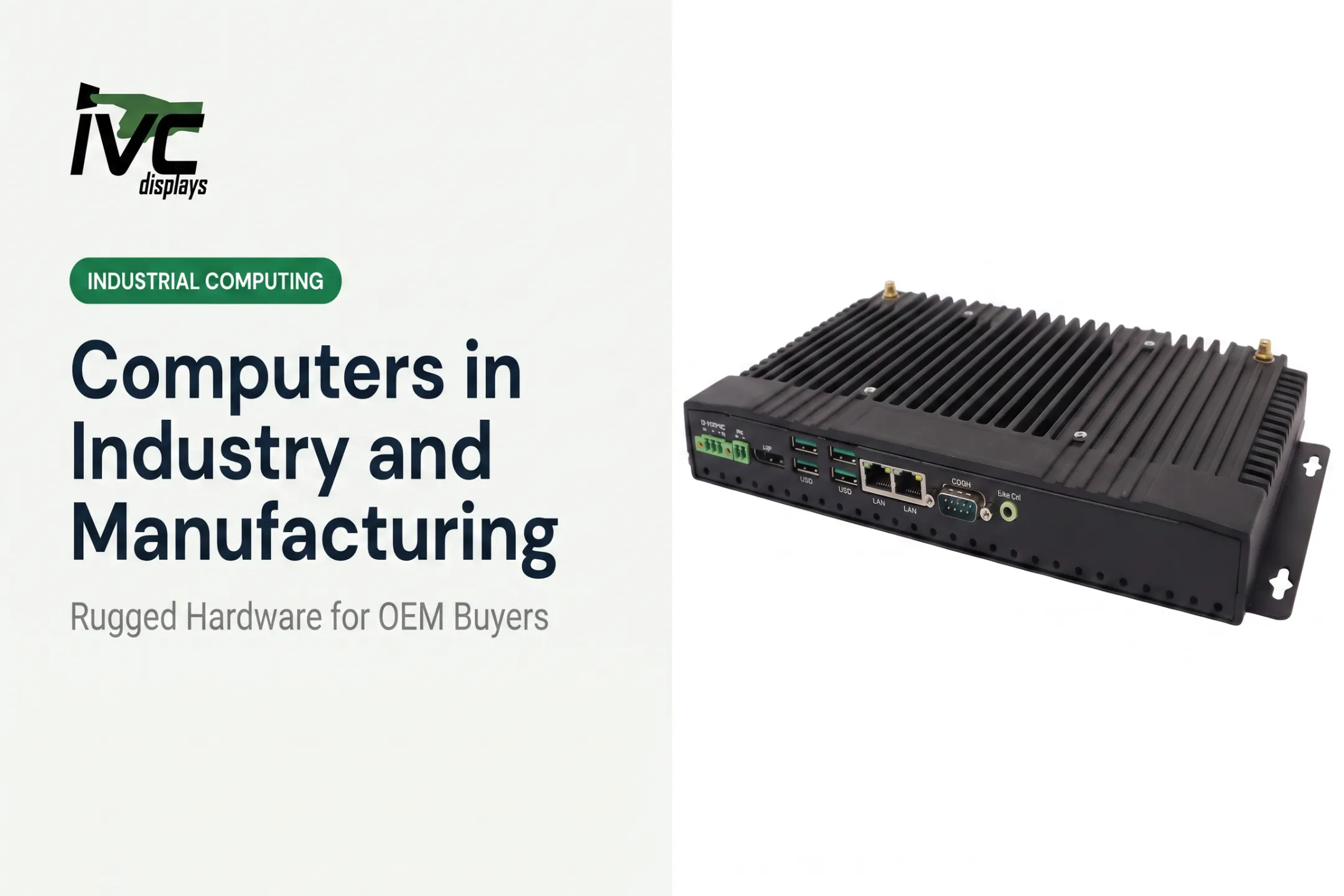 Computers in Industry and Manufacturing