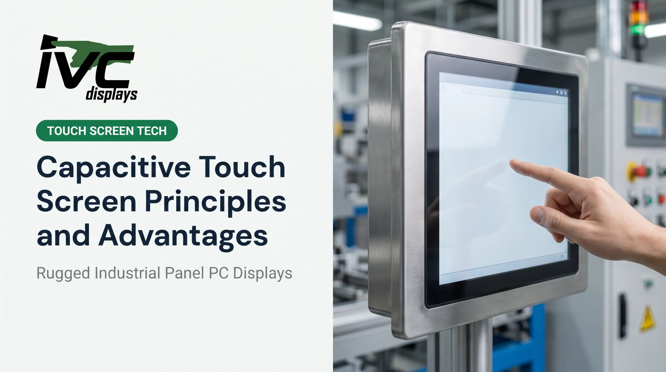 Capacitive Touch Screen Principles and Advantages