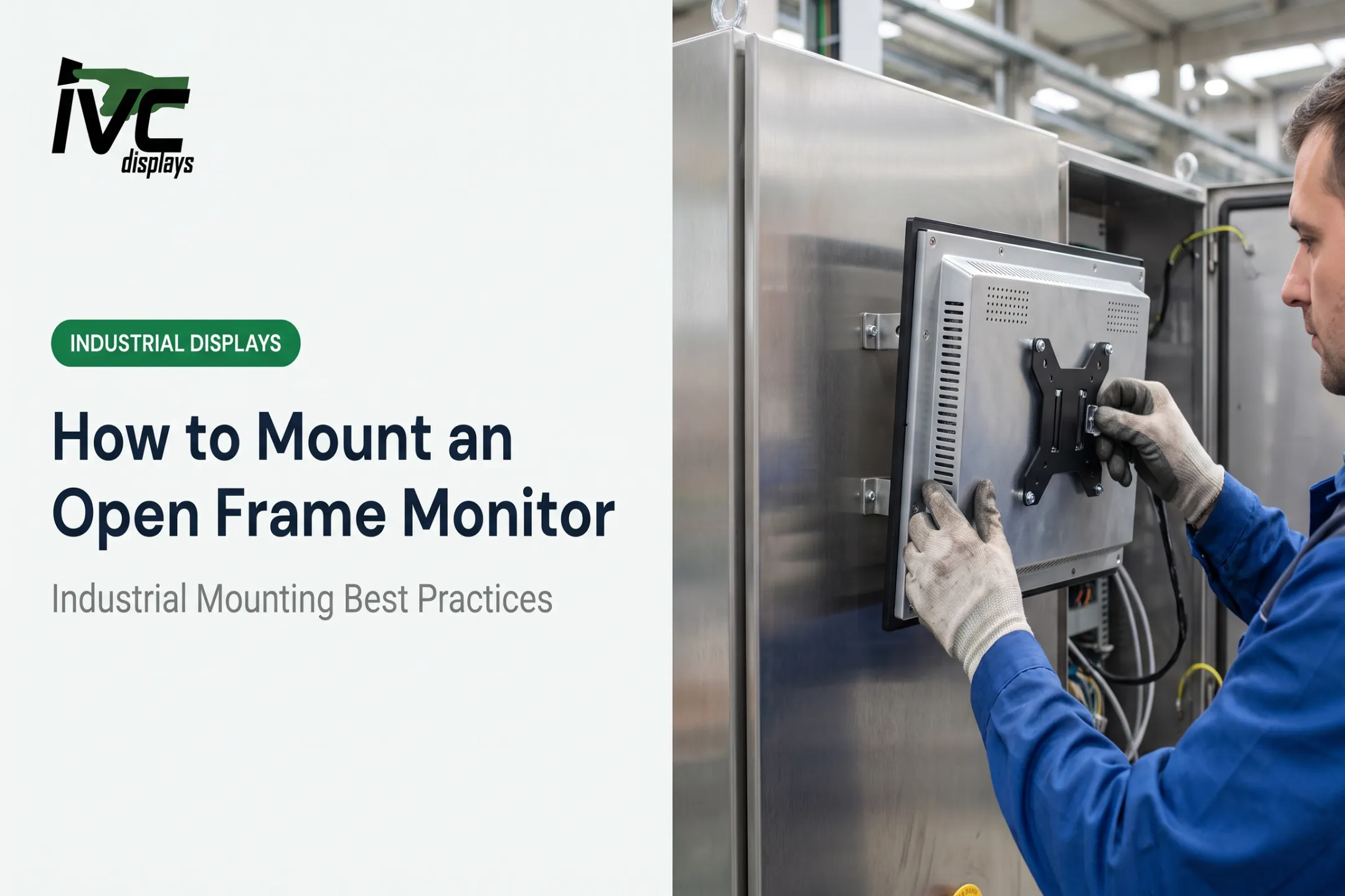 How to Mount an Open Frame Monitor