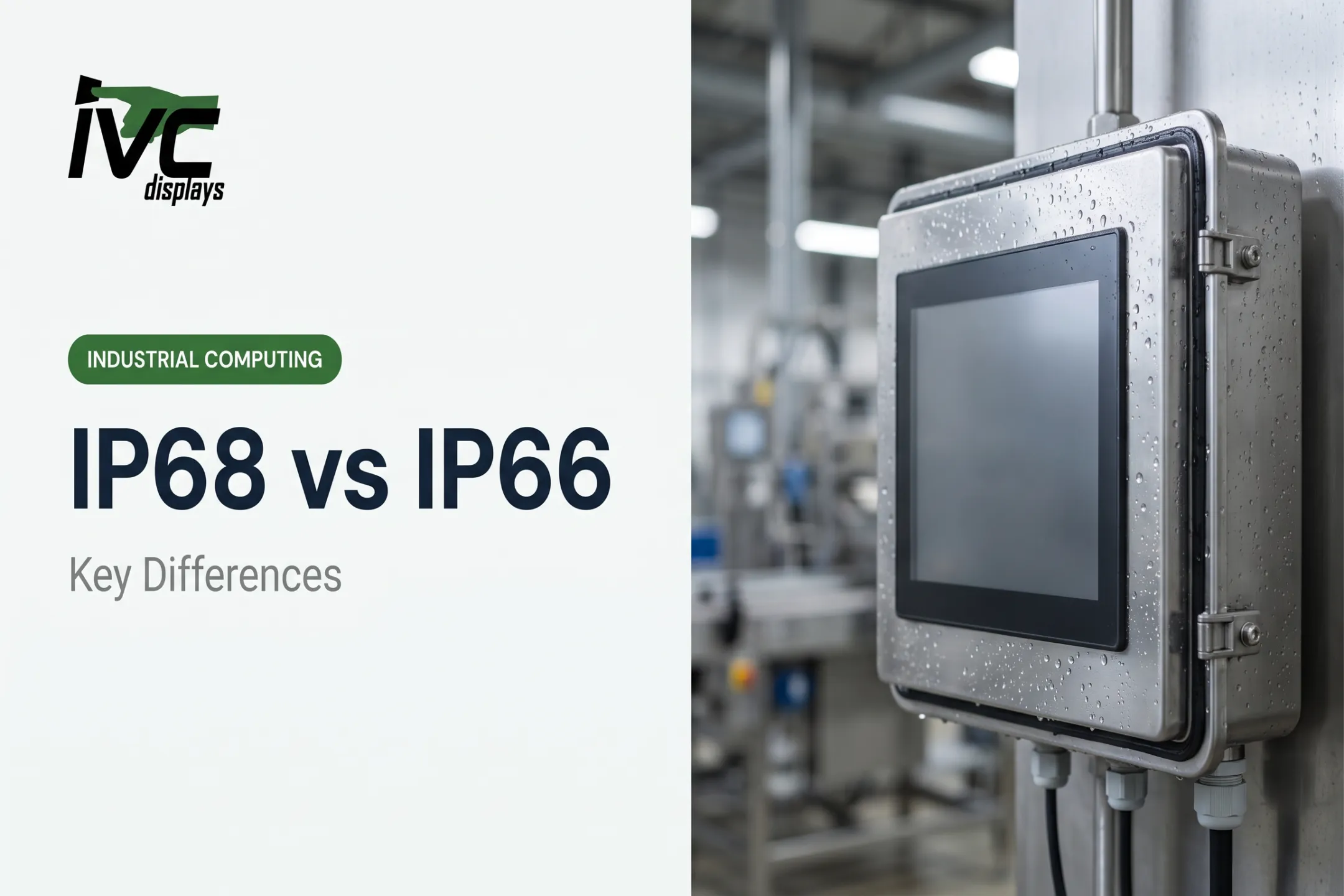 IP68 vs IP66: Key Differences