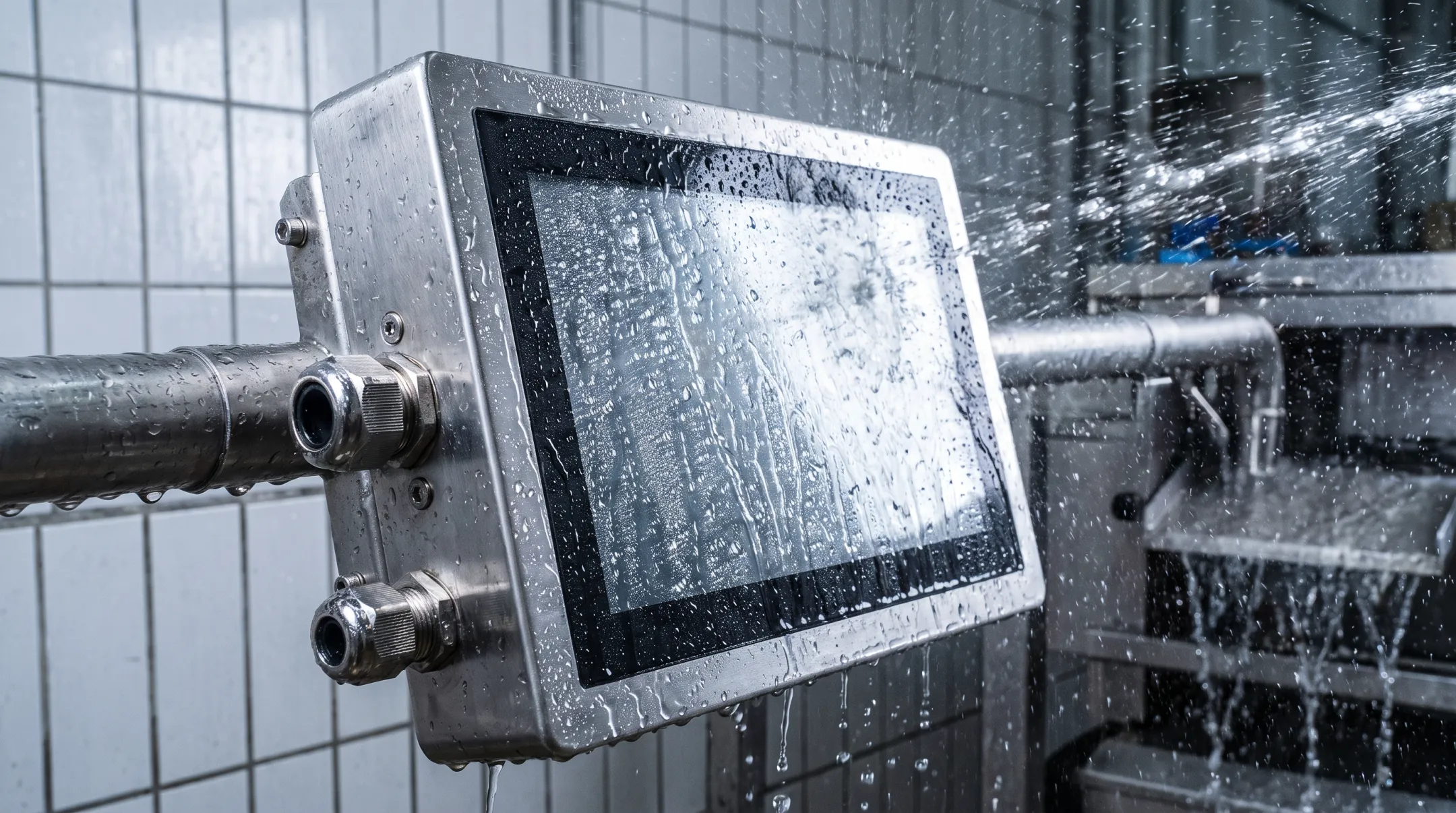 Industrial touch panel PC with resistive and PCAP touchscreen options