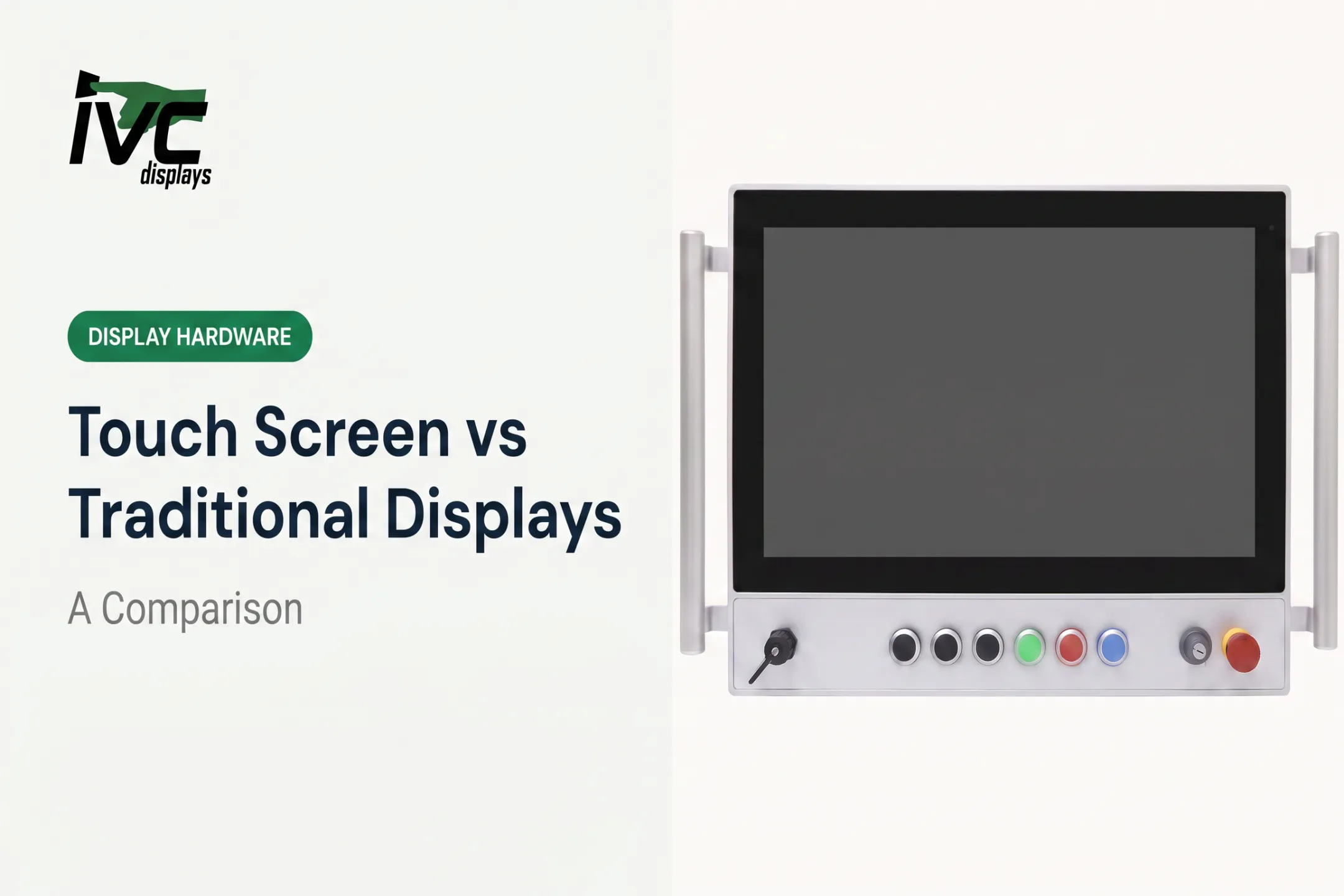 Touch Screen vs Traditional Displays: A Comparison