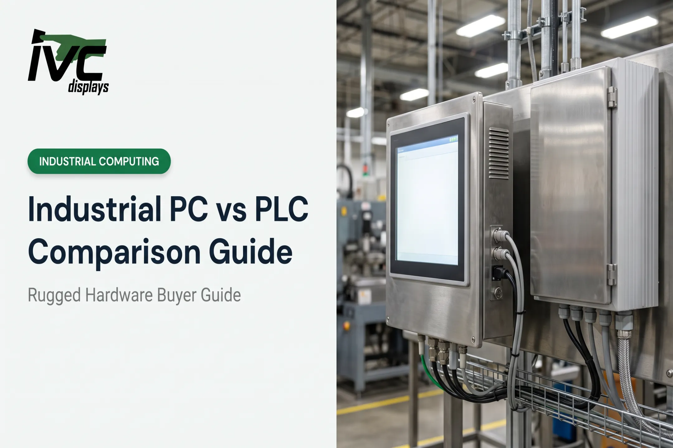 Industrial PC vs PLC Comparison Guide