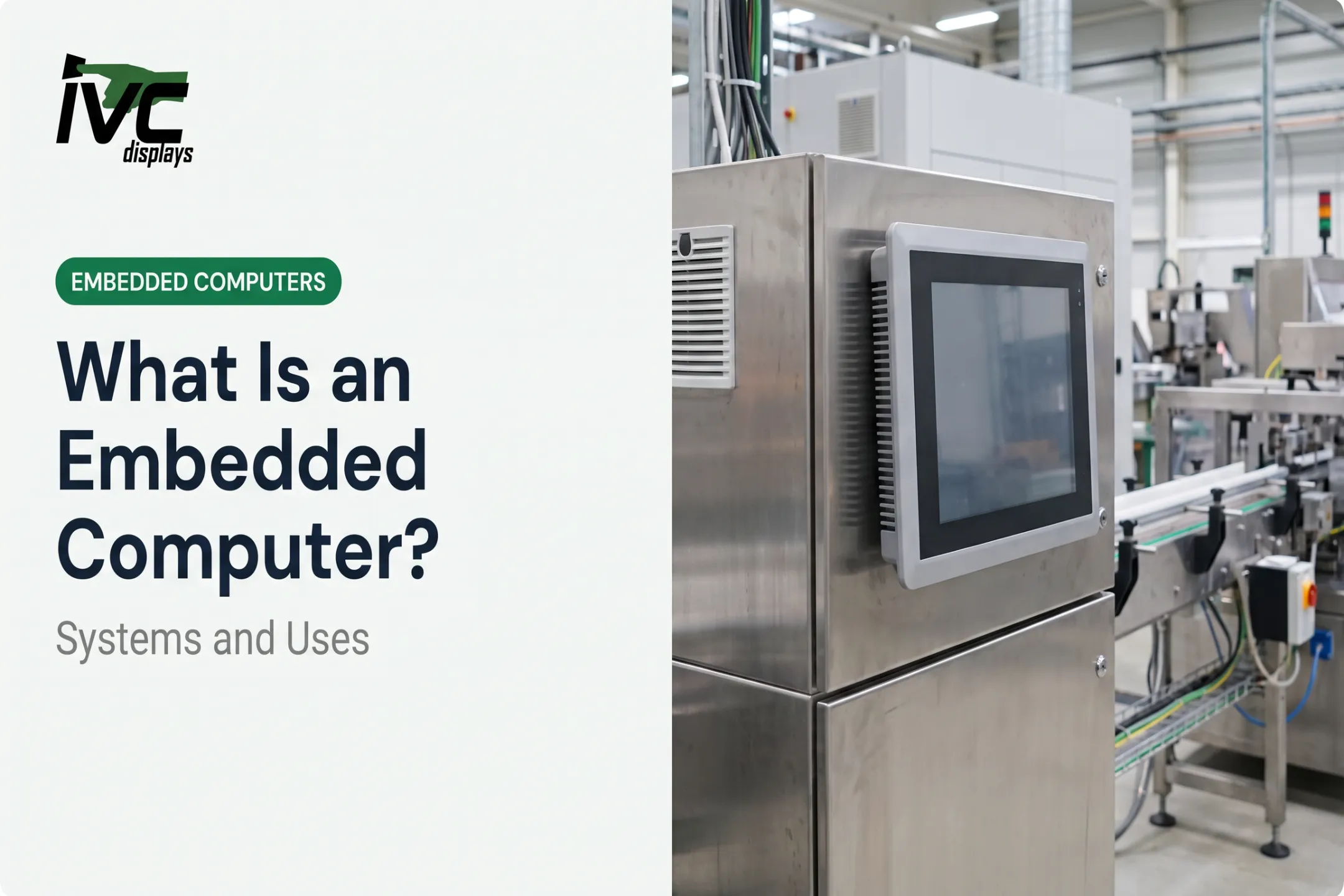 What Is an Embedded Computer? Systems and Uses