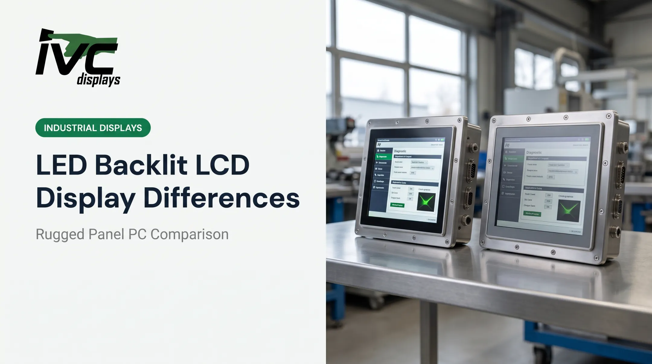 LED Backlit LCD Display Differences
