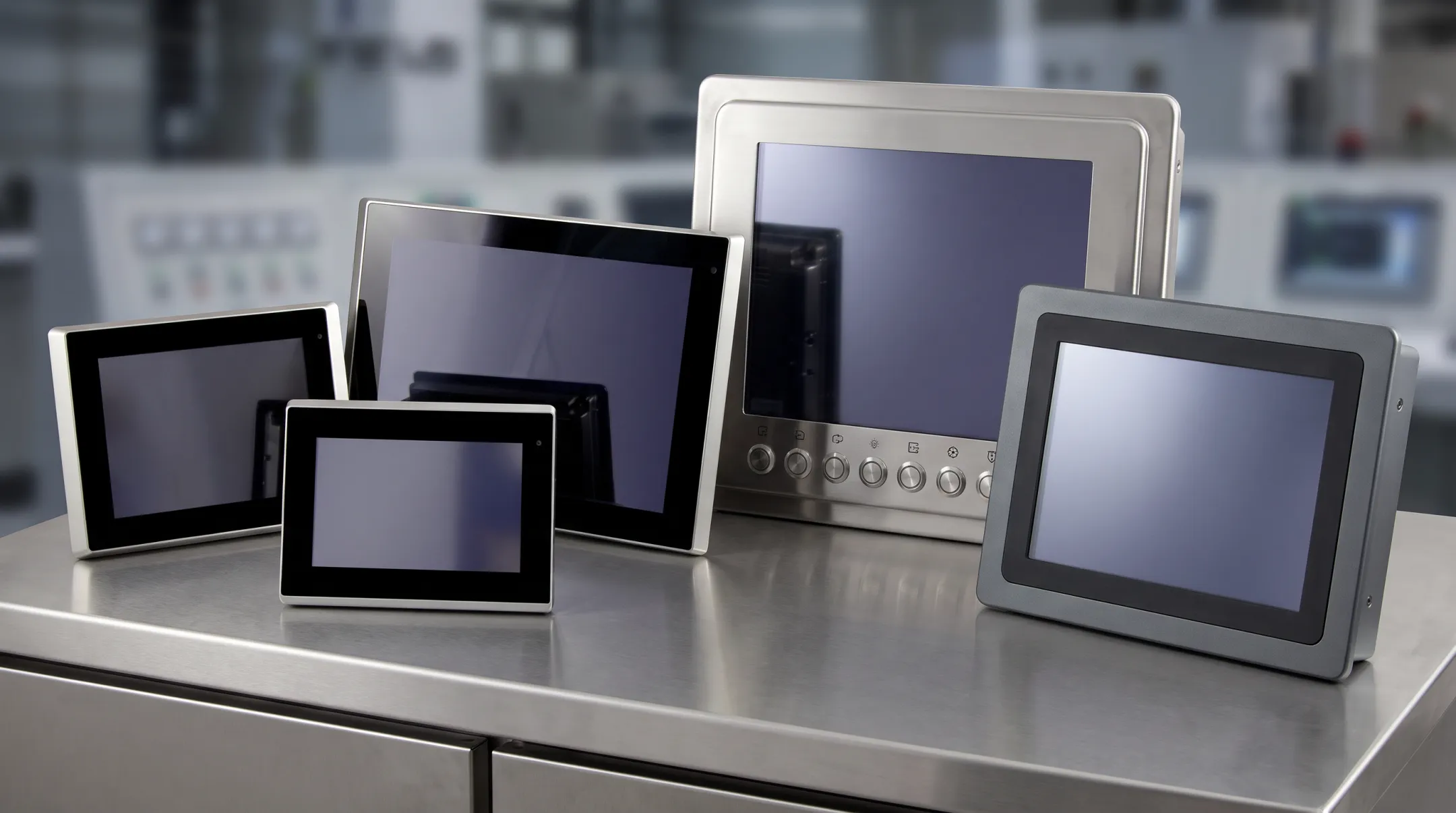 IVC stainless steel washdown panel PC and marine touchscreen product lineup
