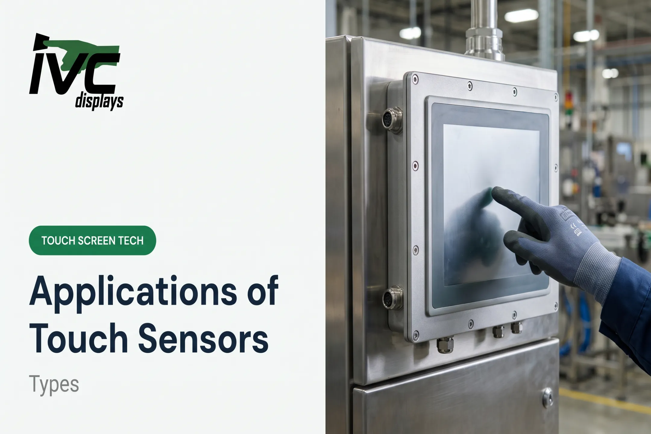 Applications of Touch Sensors: Types