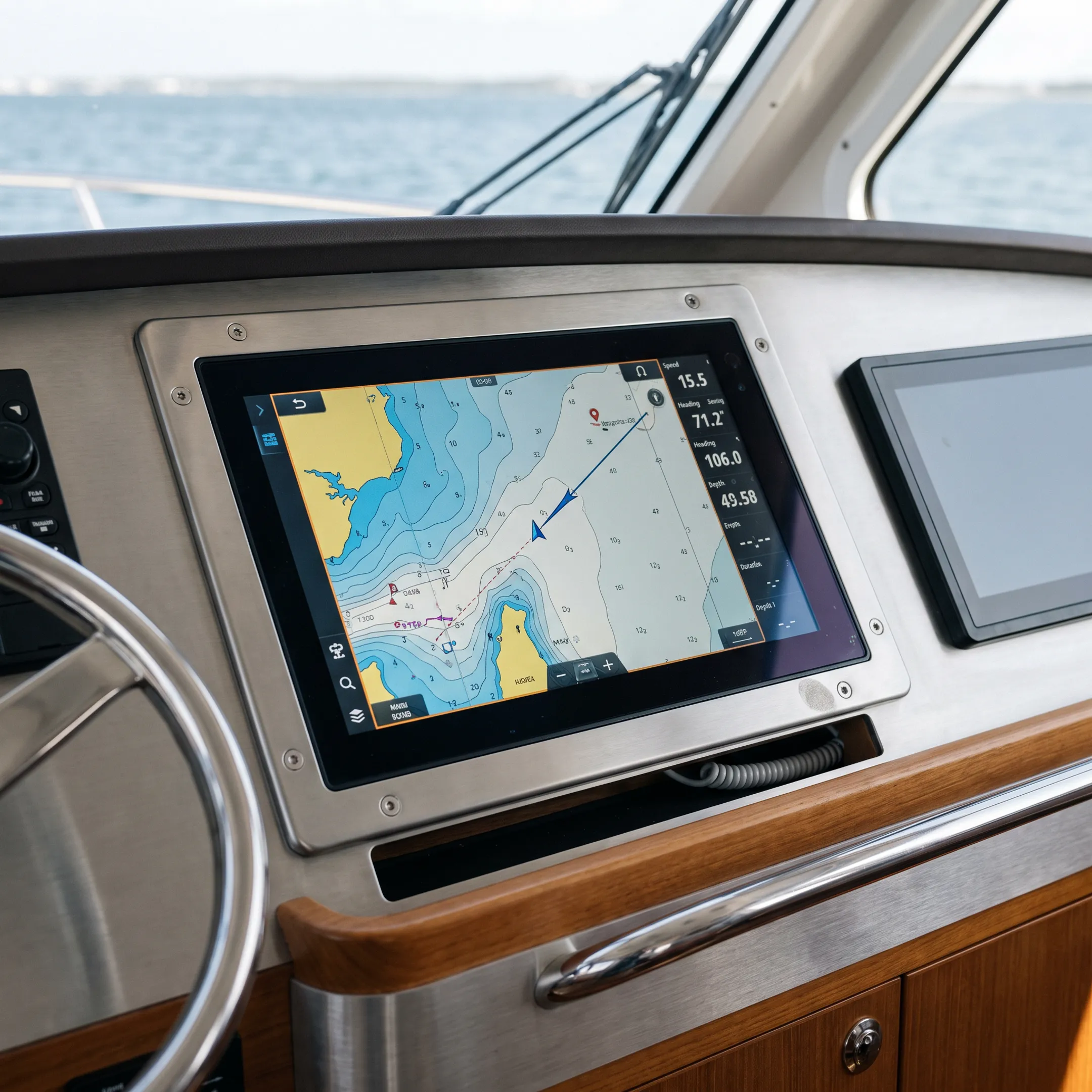 Marine and Offshore navigation display
