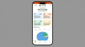 Wealth Monitor App dashboard consolidating a founder's complete asset portfolio