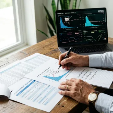 Advisor creating a personalized financial plan