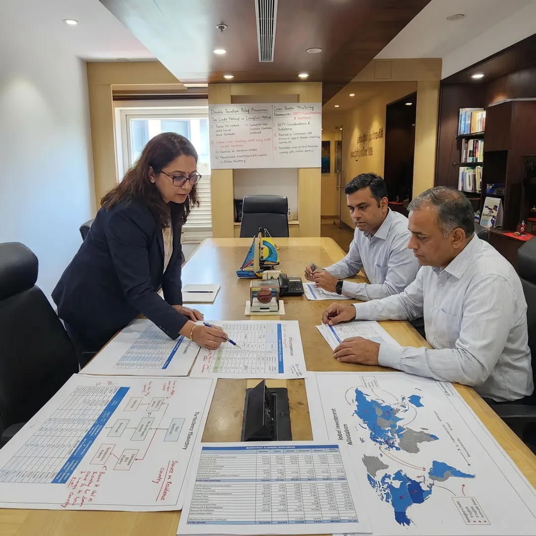 Consultants planning an international tax strategy