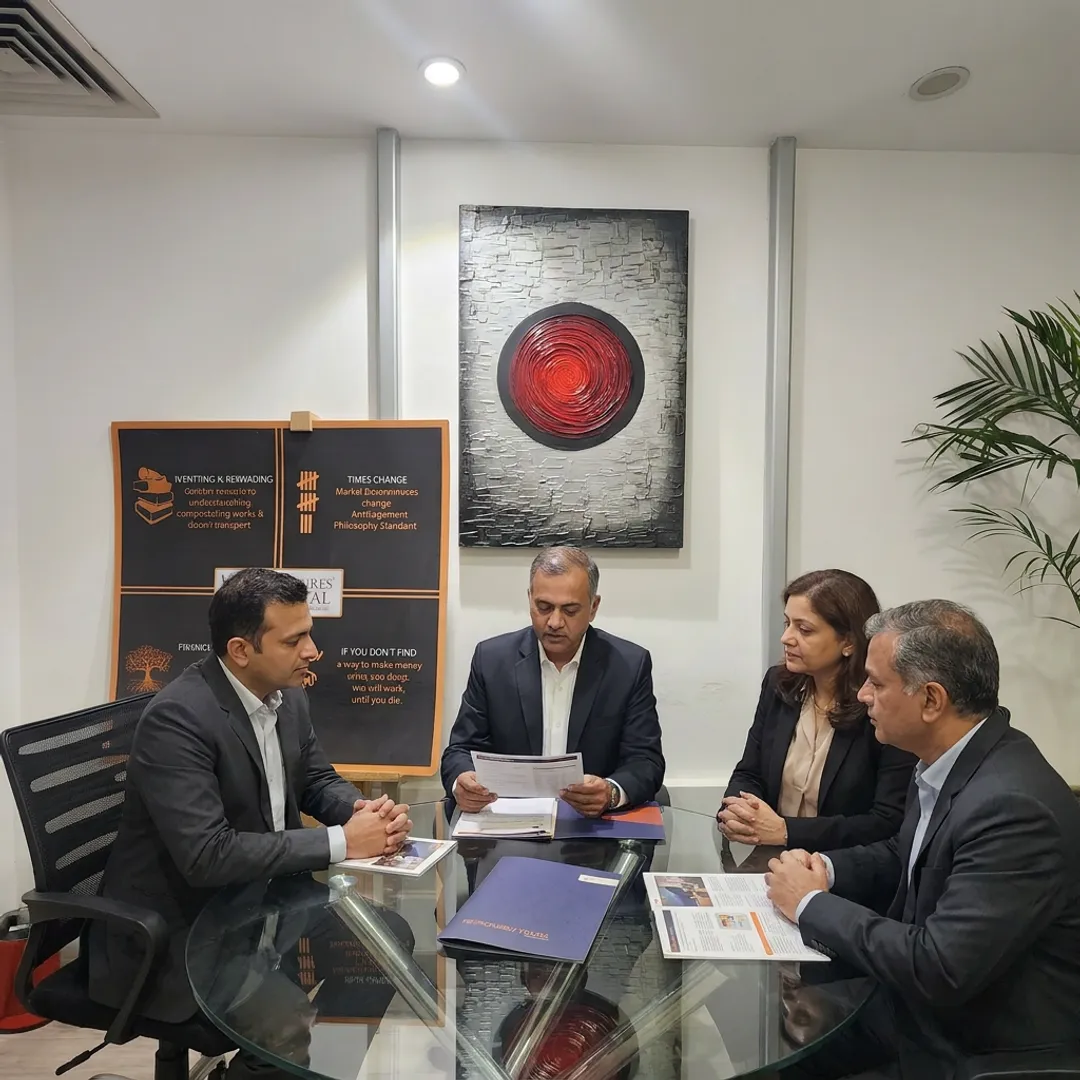 Advisor discussing wealth strategy