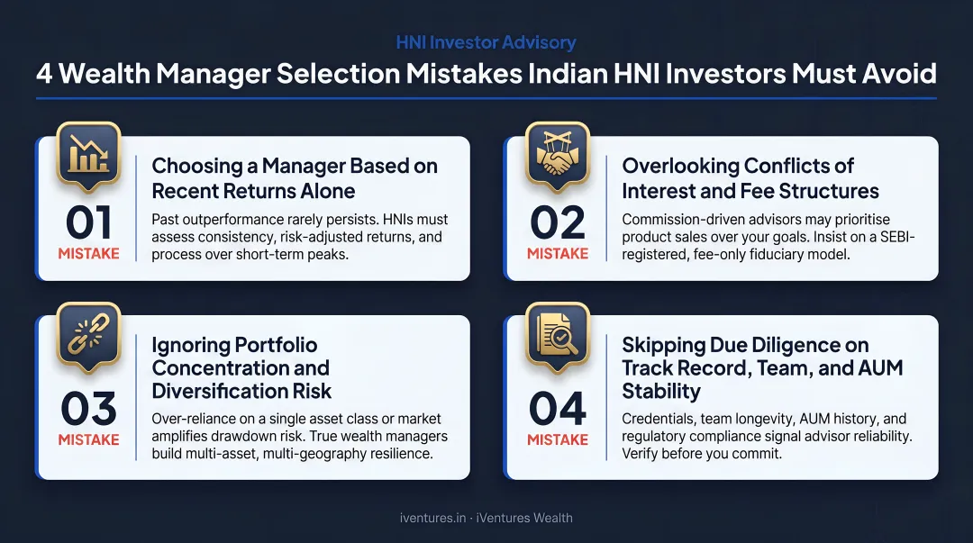 Four common wealth manager selection mistakes Indian HNI investors should avoid