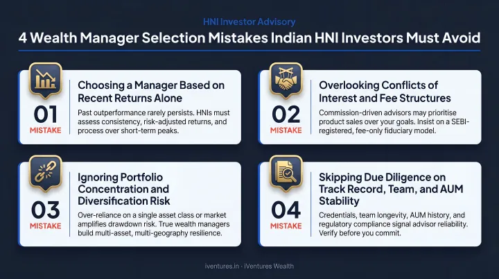 Four common wealth manager selection mistakes Indian HNI investors should avoid