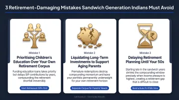 Three retirement-damaging financial mistakes sandwich generation Indians must avoid