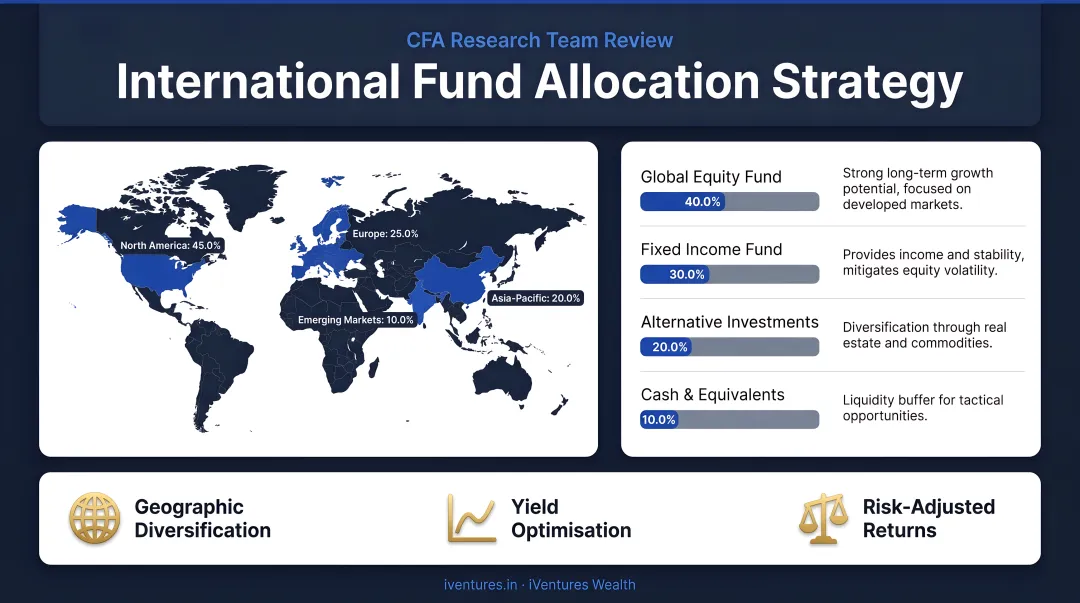 iVentures Wealth CFA research team reviewing international fund allocation strategy