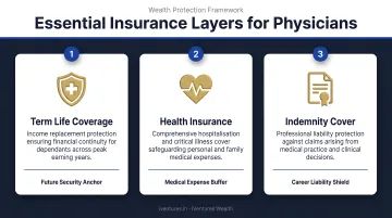 Three essential insurance layers for physicians term health and indemnity coverage