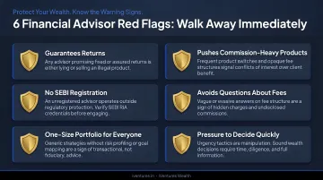 Six financial advisor red flags checklist warning signs to disqualify immediately