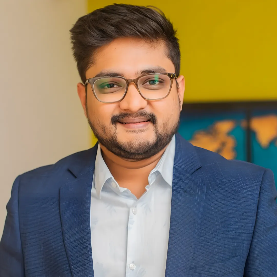 Portrait of Krishna Makhariya, Head of Research and Executive Director at iVentures Wealth