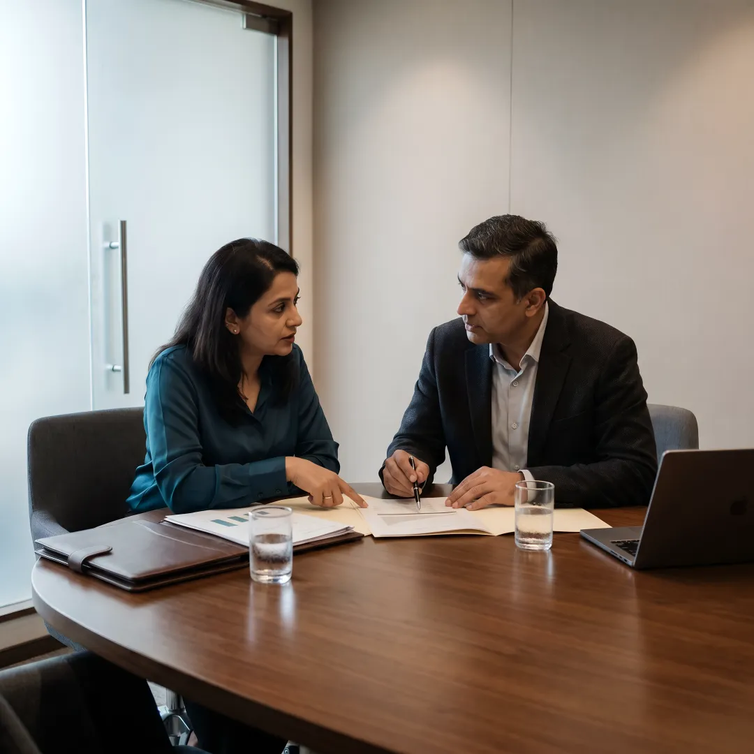 Advisor discussing women-focused financial planning