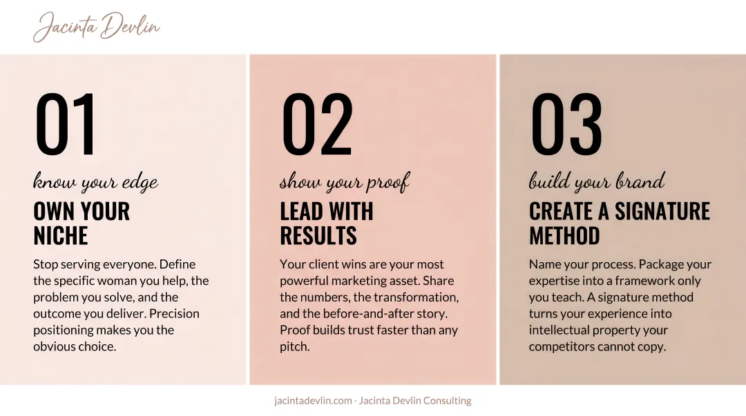 Three differentiation strategies women entrepreneurs use to stand out in saturated markets