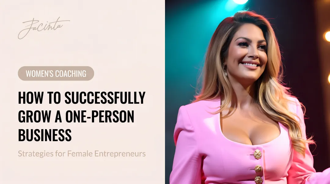 How to Successfully Grow a One-Person Business