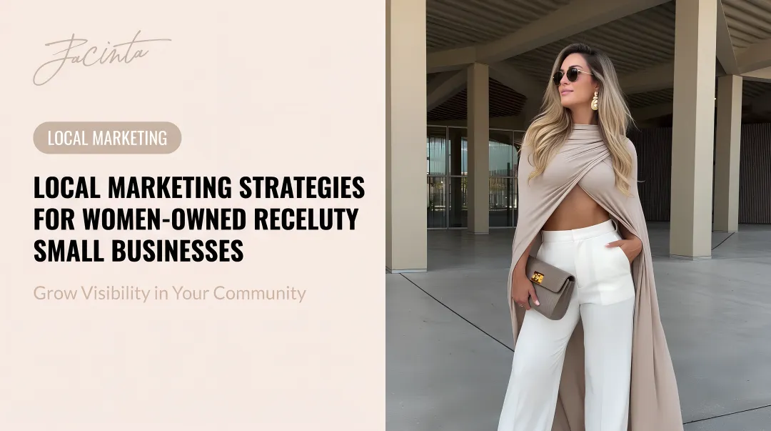 Local Marketing Strategies for Women-Owned Small Businesses